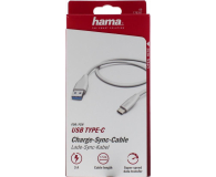 Hama KABEL USB - USB-C 1.5M HAMA biały # - 1457231 - zdjęcie 2